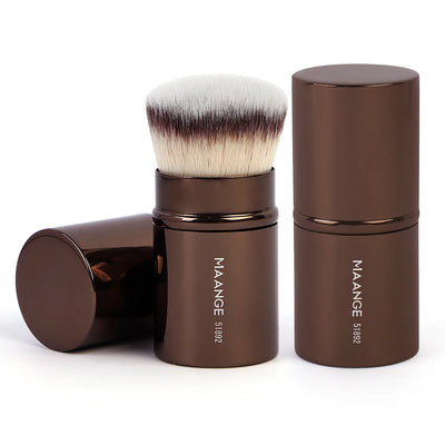 Makeup Brushes Double Head Foundation Powder Concealer Blusher Bronzer Makeup Brush Soft Fiber Hair - LKBA