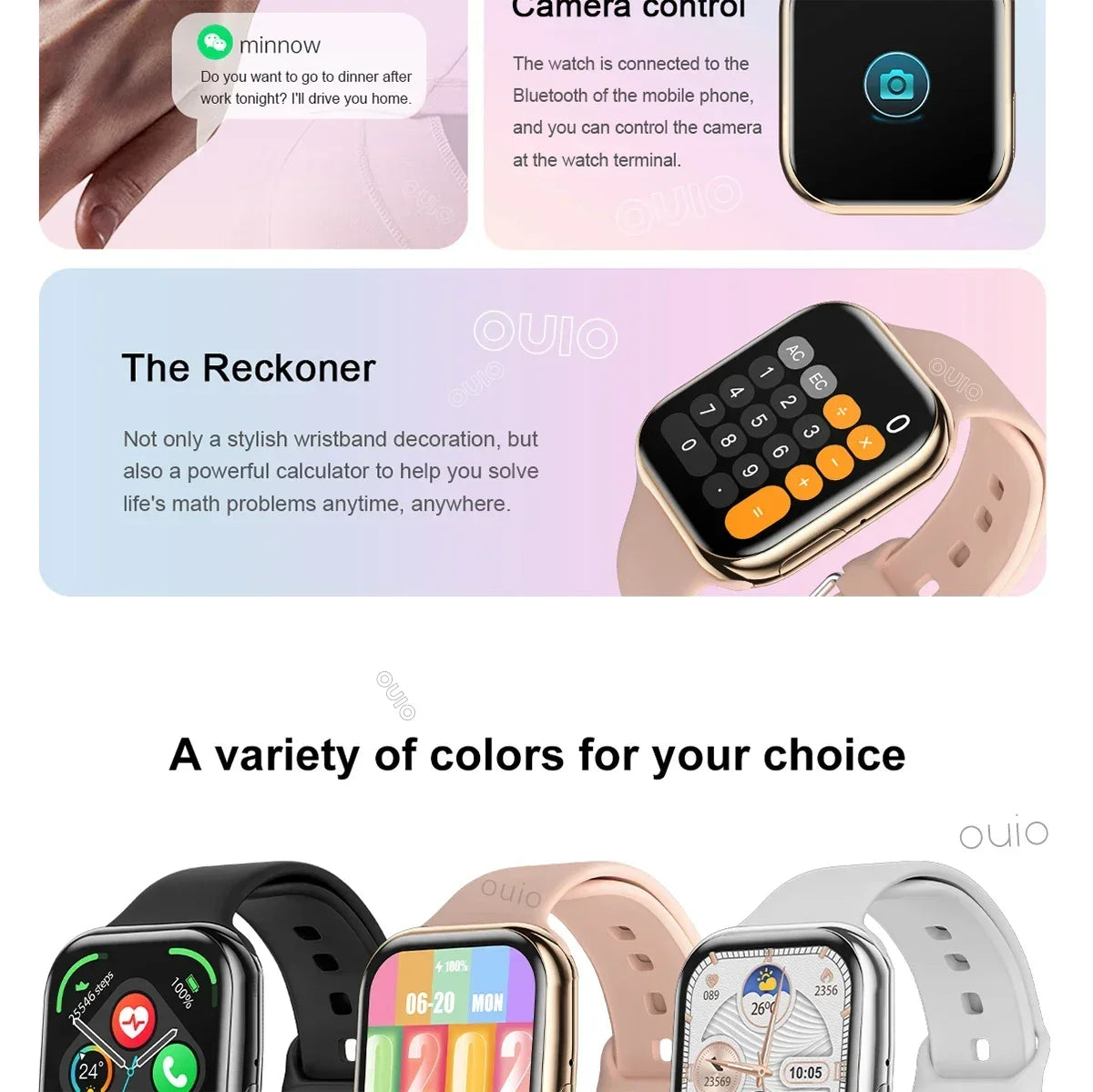 2025 New Series 10 For Apple Watch 10 SmartWatch GPS trajectory tracking NFC Bluetooth Call IP68 Waterproof Smart watch For IOS - LKBA