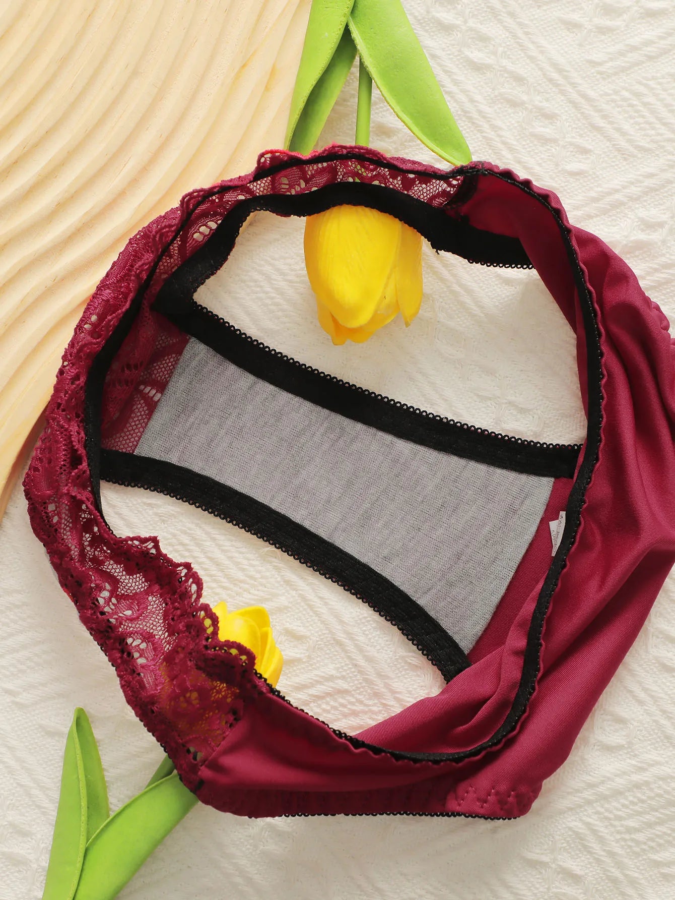 Hot selling 2 pieces of women's sexy embroidered lace lingerie set gathering push ups comfortable bra underwear A2161 - LKBA