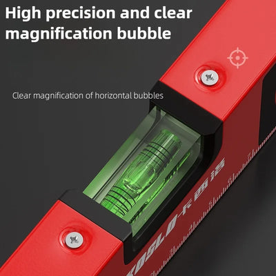 30/40/50cm Electronic Digital Display Level Ruler Magnetic Angle Meter Aluminum Alloy Level Protractor Inclinometer 90 Degree - LKBA