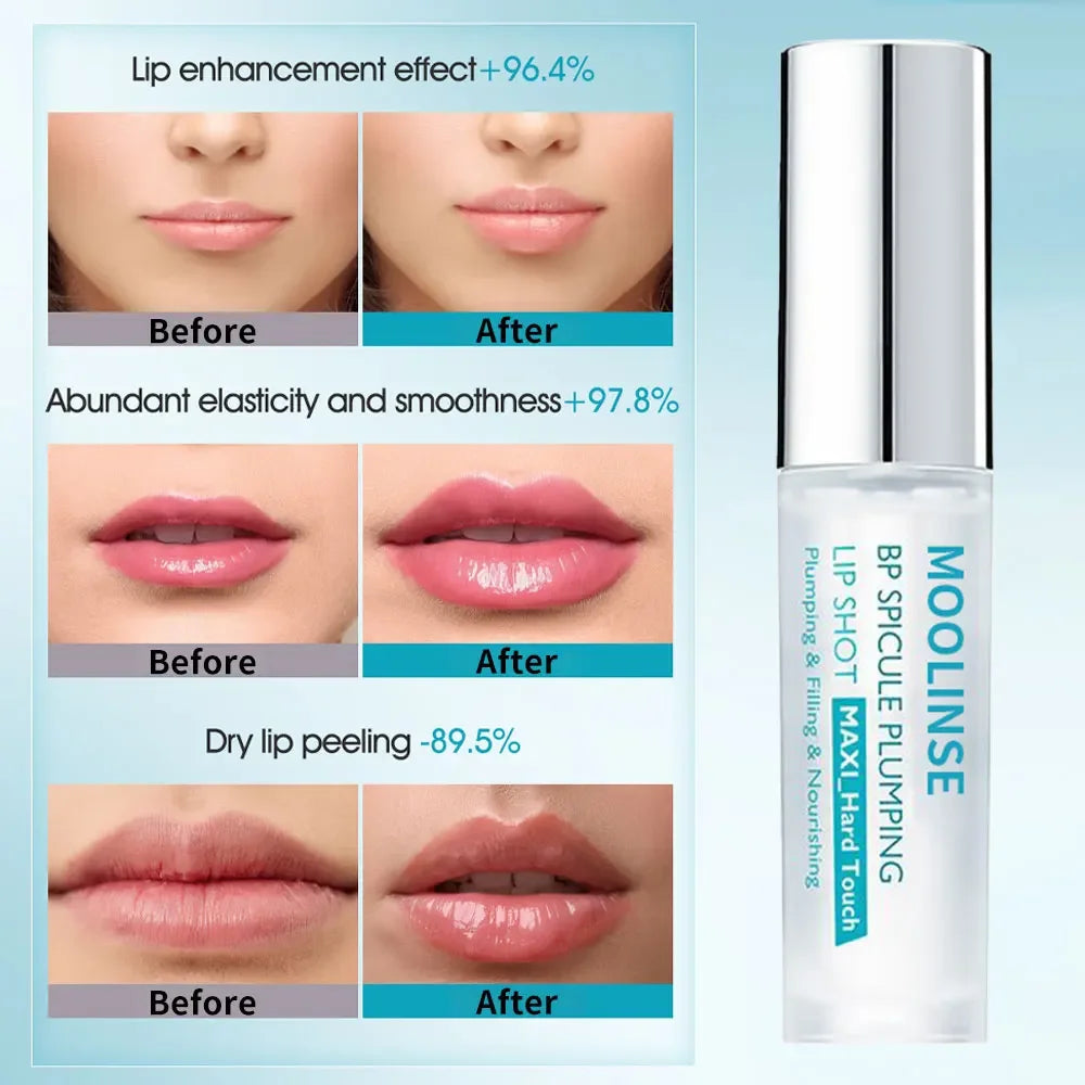 BP Spicule Plump Lip Shot Instantly Volumis Increase Lip Elasticity Long-lasting Moisturize Lip Plumper Gloss Sexy Beauty Makeup - LKBA