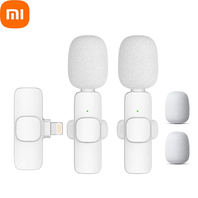 Wireless Lavalier Microphone for, iPhone, Android, PC - LKBA