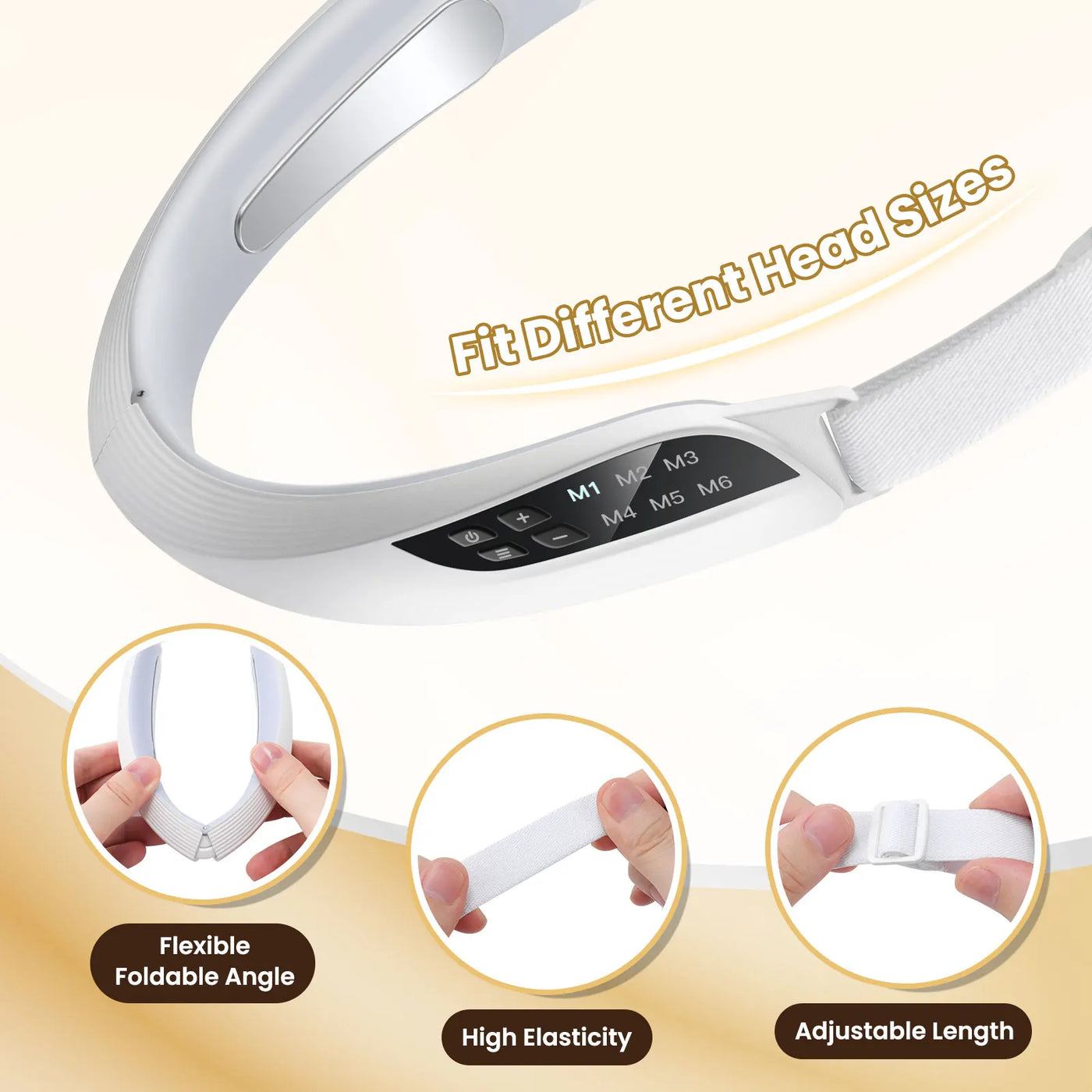 Electric V Face Lifting Beauty Device 6 Modes 8 Levels EMS Micro-current Firming Facial Massager Double Chin Removal Skin Care - LKBA