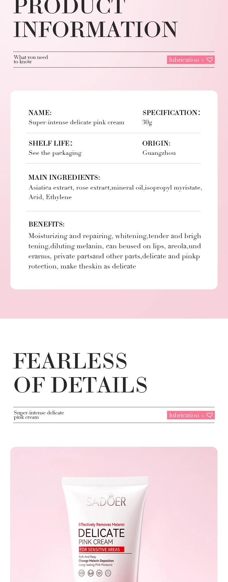 Fast Lightening Pink Lip Bleaching For Dark Lips Remove Melanin Lip Balm Sexy Rose Magic Lip Oil Whitening Moisturizing Makeup - LKBA