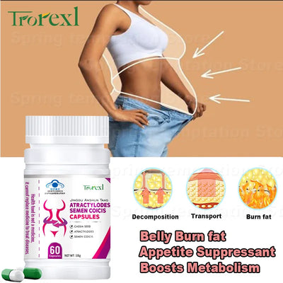 Powerful Fat Burner | Weight Loss to Preserve Lean & Burn Stubborn Fat | Appetite Suppressant for Weight Loss - LKBA