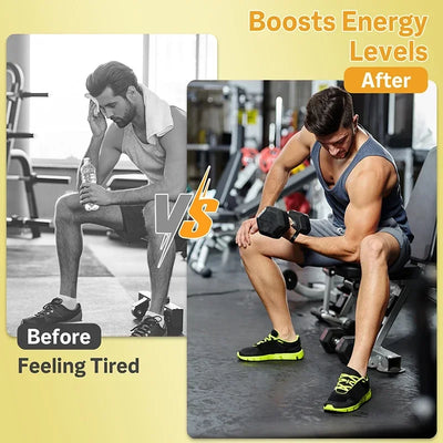 Ashwagandha, Shilajit, Rhodiola, Ginseng Capsules - Increase Muscle Mass, Improve Endurance, Energy Supplement - LKBA