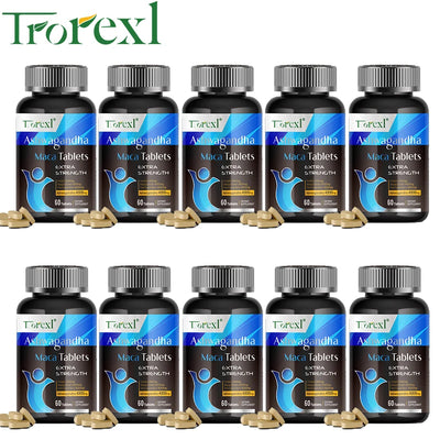 Organic Ashwagandha Pills Men Enhancing Supplement Improve Size Endurance Supports Reproductive Health Natural Energize - LKBA