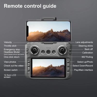 S156 RC Drone 2.4G 5G GPS Professional 8K HD Aerial Photography Remote Control Aircraft HD Dual Camera Quadcopter