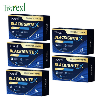 BlackIgniteX Natural Male Enhancing Supplement- Boosts Strength & Firmness for Men, Enhanced Stamina Performance & Endurance - LKBA