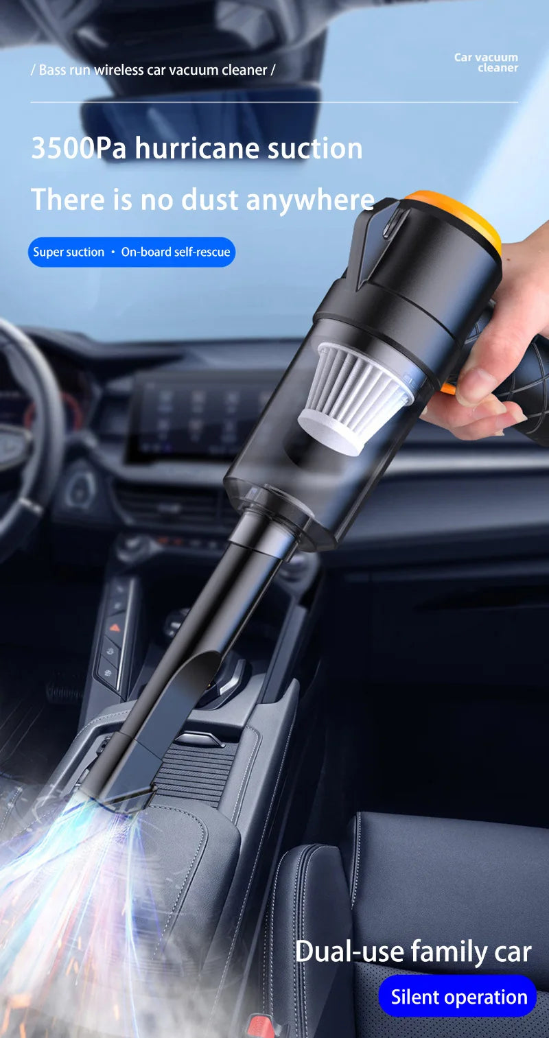 Xiaomi Multi-Purpose Vacuum Cleaner Wireless Charging Suction And Blowing Dual-Use Brushless Small mini Handheld Car High-Power - LKBA