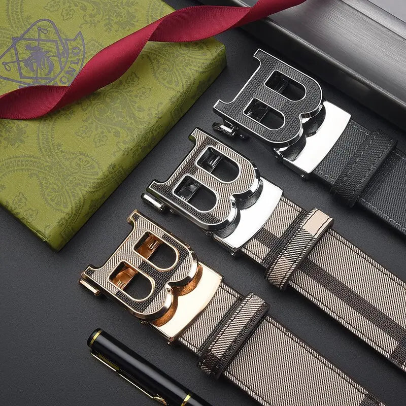 Luxury Brand Men Belt High Quality Leather Business Designer Famous Belts for men - LKBA