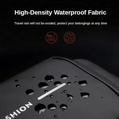 New Brand Designer Men Crossbody Bag PU Leather Classic Anti-Theft Shoulder Bag Chest Bag Multifunctional for Men - LKBA