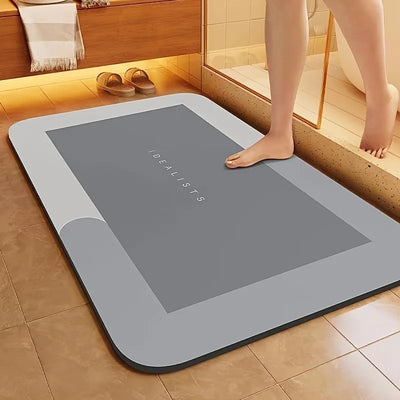 Super Absorbent Bathroom Floor Mat - Quick-drying and slip-resistant - LKBA