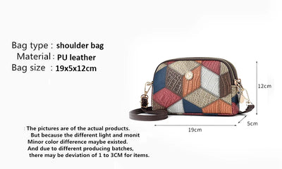 New Luxury Handbag Women Stitching Wild Messenger Bags Designer Brand Plaid Shoulder Bag Female Ladies Totes - LKBA
