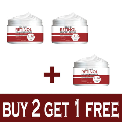 Anti-Aging Retinol Cream Collagen Wrinkle Remover Face Care Cream for Moisturizer Whitening Brighten Skin Care Products - LKBA