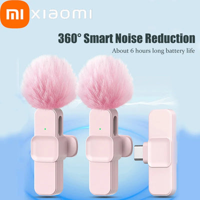 Wireless Lavalier Microphone for, iPhone, Android, PC - LKBA