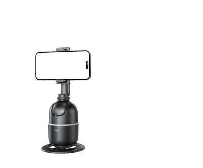 360°Auto Smart Face Tracking AI Gimbal Desktop Cell Phone Holder Tripod for Camera Vlog Live