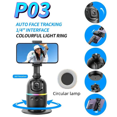 Multifunctional selfie stick with light - LKBA