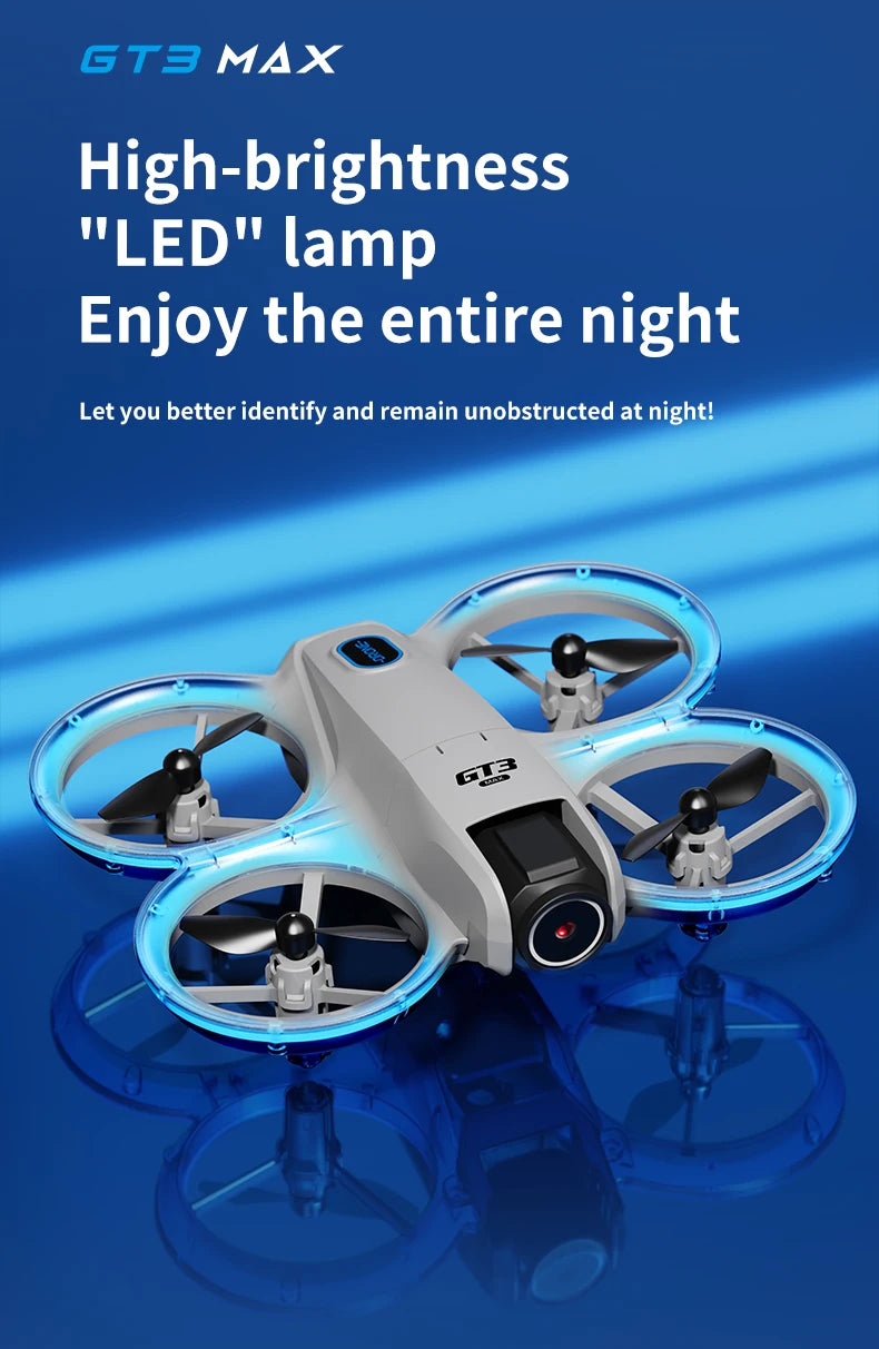 2025 GT3 RC Drone 8K 5G Professional HD Aerial Photography Obstacle Avoidance Remote Control Aircraft Dual Camera Quadcopter - LKBA