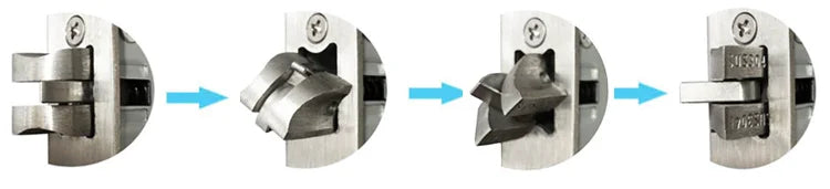 Tuya APP Smart Life APP Control Voice Intercom Smart Lock 3D Face Recognition Fingerprint Password Smart Door Lock with Camera - LKBA