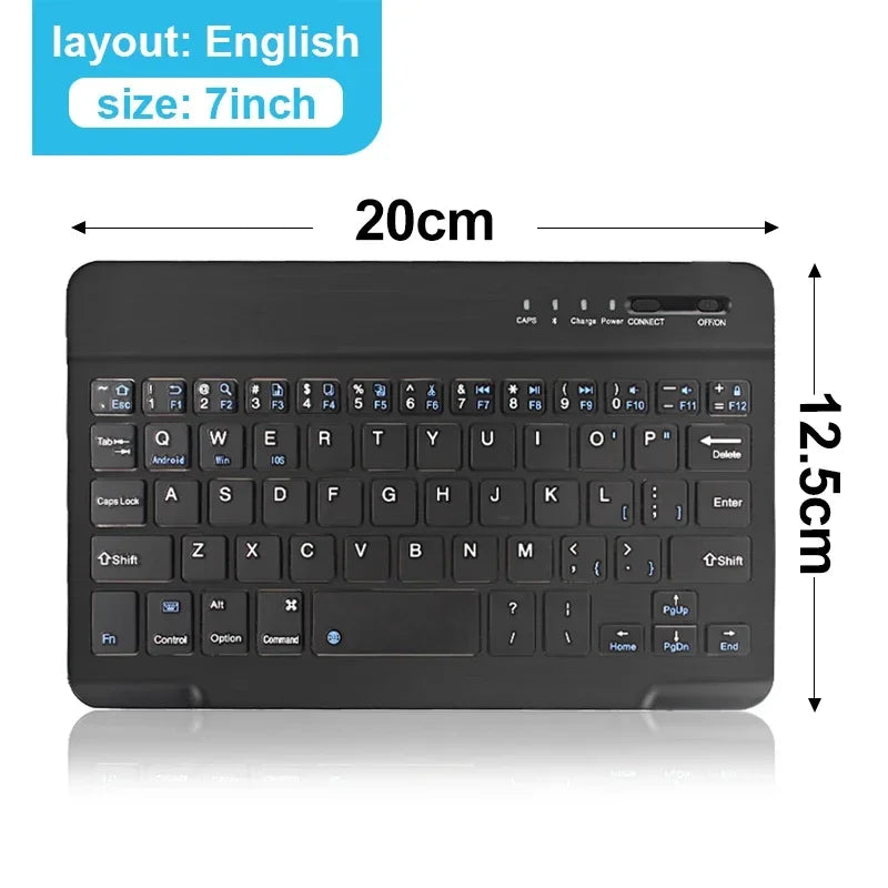 Bluetooth Keyboard for iPad 10th Generation iPad Pro 13 12 11 10 9 8 7 Inch iPad Air 13 11th iPad Mini, Tablets - LKBA