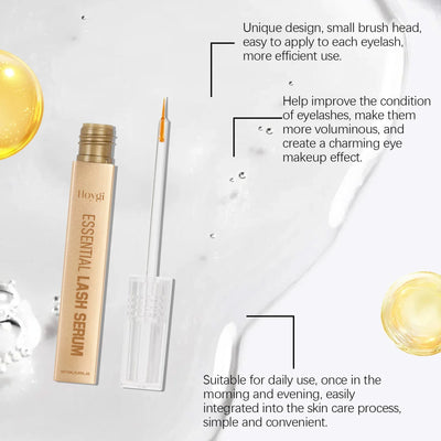 Fast Eyelash Growth Serum Natural Eyelash Enhancer Longer Fuller Thicker Curling Lash Treatment Eye Care Products Makeup - LKBA