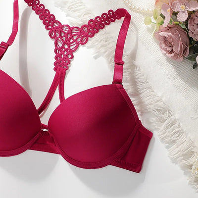 Women's Lingerie Ultra Sexy Lingеrie Female Underwear Lace Lingerie Set Woman Hot Lingeries Sets for Women Bra and Panty Set - LKBA