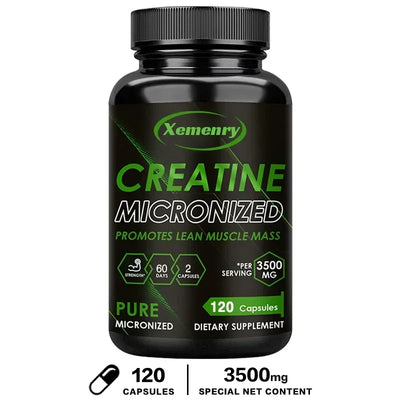 Creatine Monohydrate - Sports Supplements for Improved Performance, Muscle Recovery, and Enhancement - LKBA