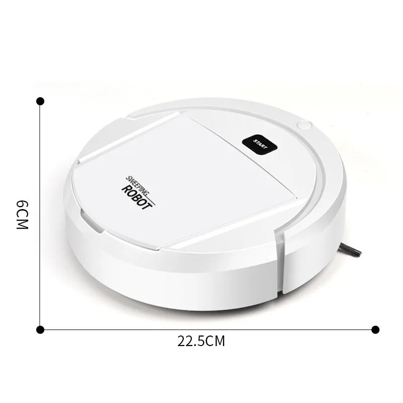 New Automatic Robot Vacuum Cleaner Smart Sweeping Dry Wet Cleaning Machine Charging Intelligent Vacuum Cleaner for Home - LKBA