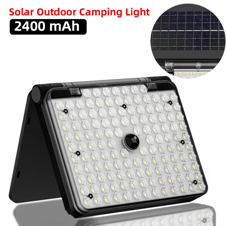 250W Solar Lights Outdoor Waterproof 8000LM LED Flood Lights Motion Sensor with Remote 3 Modes Street Lamp for Yard Garden Path - LKBA