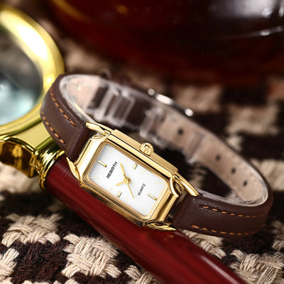 Ladies Belt Retro Casual Quartz Watch Suitable for Daily Wear - LKBA