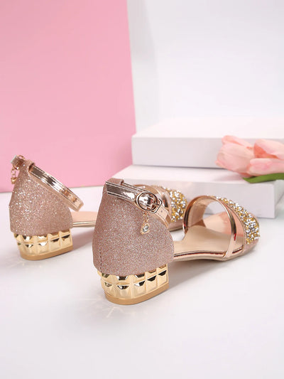 2024 New Fashion Women's Sandals Gold and Silver Low Heel Casual Shoes Women Open Toe Summer Light Fashion Women's Shoes - LKBA