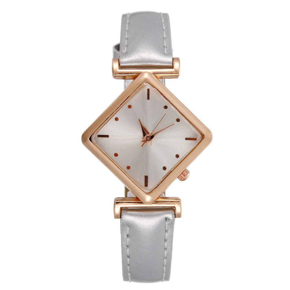Luxury Brand Women's Watch Quartz Wristwatch Women Quartz Watches Ladies Clock Leather Watch Gift Reloj Mujer relojes de mujer - LKBA