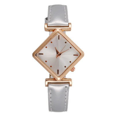 Luxury Brand Women's Watch Quartz Wristwatch Women Quartz Watches Ladies Clock Leather Watch Gift Reloj Mujer relojes de mujer - LKBA