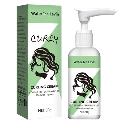 Curly hair Styling cream, moisturizing and smoothing formula, enhances the elasticity and shine of curly hair, easy to set - LKBA