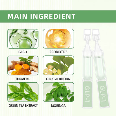 Body Care Supplies GLP-1 Drops Body Sliming Weight Loss Supplements for Women Men Natural Advanced Body Care - LKBA