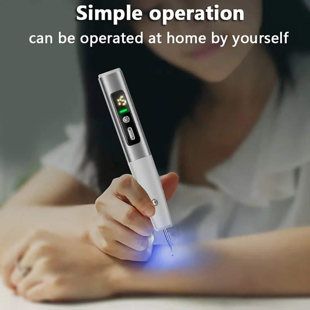 Laser Plasma Pen Black Dots Warts Remover Skin Tag Remover Mole Wart Eliminator Dark Spots - LKBA