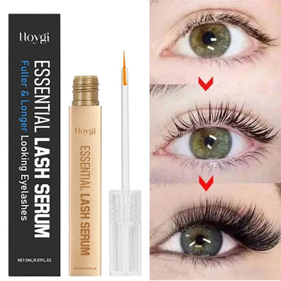Fast Eyelash Growth Serum Natural Eyelash Enhancer Longer Fuller Thicker Curling Lash Treatment Eye Care Products Makeup - LKBA