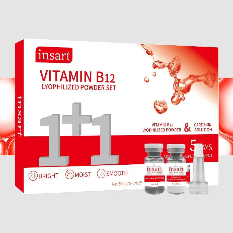 Niacinamide Oligopeptide VC Lyophilized Powder Face Serum Anti Aging Brightening Moisturizing Essence for All Skin Skincare - LKBA