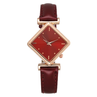 Luxury Brand Women's Watch Quartz Wristwatch Women Quartz Watches Ladies Clock Leather Watch Gift Reloj Mujer relojes de mujer - LKBA