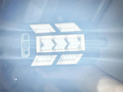 New Solar Lamp Outdoor Sunlight Motion Sensor 8m Remote Control Solar Focus Wall Street Light Waterproof External Solar Lamp - LKBA