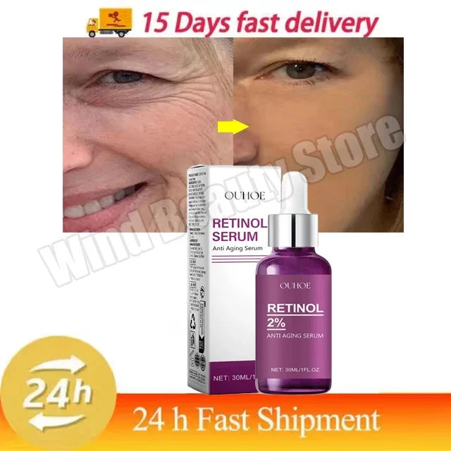 Remove Wrinkle Face Serum Lift Firming Anti-Aging Fade Fine Lines Whitening Brightening Moisturizer Skin Care - LKBA