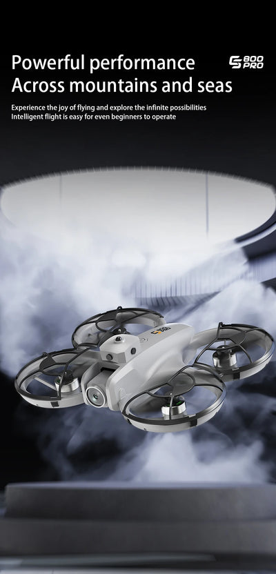 NEW ES800 Pro Mini Drone 1080P HD Camera Brushless Motor Obstacle Avoidance Aerial Photography Remote Control Aircraft Quadcopter - LKBA