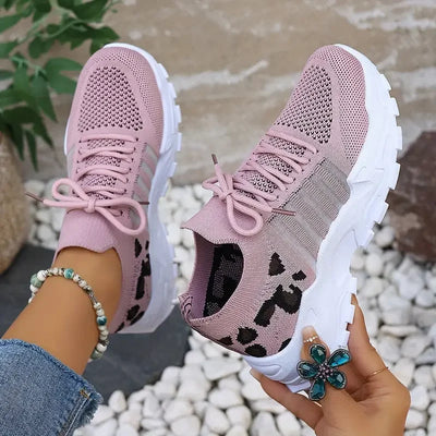 shoes woman 2025 [Leopard print sneakers] lightweight and breathable women's casual sneakers.women's shoes sale shoes - LKBA