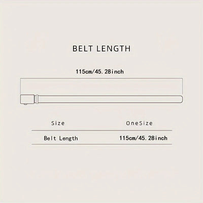 Men's waist belt with H-buckle, genuine leather belt, metal alloy automatic buckle brand - LKBA