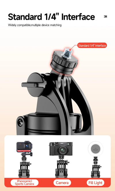 TOKQI Extendable Tripod with Bluetooth Remote,1/4'' Screw,Phone Holder,72inch Monopod for Smartphone Camera Projector brackets - LKBA