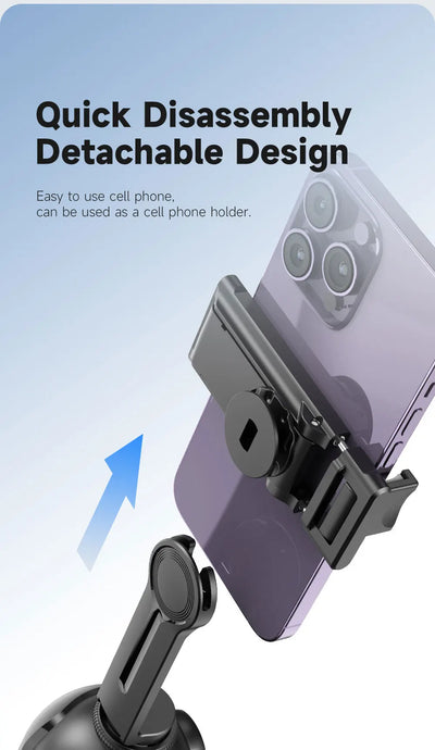 P03 Stabilizer 360°Auto Face Tracking AI Gimbal All-in-one Desktop Phone Holder Tripod For Smartphone Video Vlog Live - LKBA