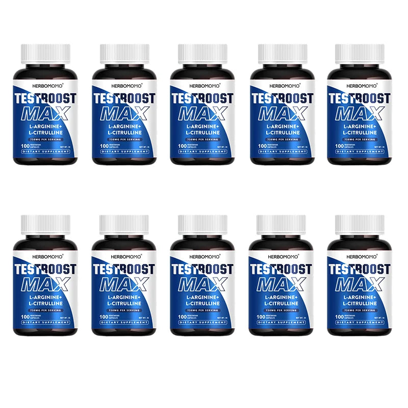 L-Arginine & L-Citrulline 100 Capsules Non-GMo Supports Reproductive Health Natural Energizer, Plant-Based, Pure &  Organic - LKBA