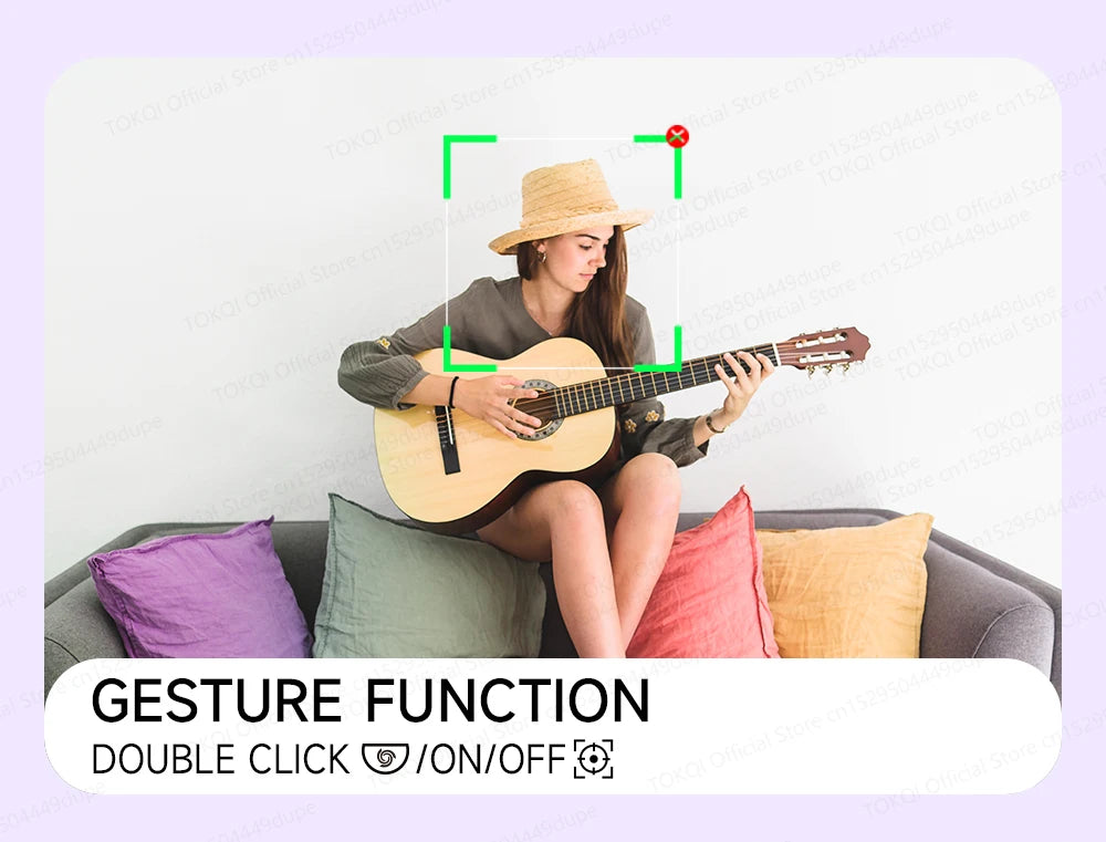 C22 AI Face Tracking Handheld Gimbal Stabilizer 360° Rotation Shoot Selfie Stick Tripod