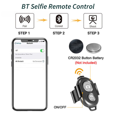 Portable Vlogging Kit 48IN Phone Camera Tripod with Microphone LED Light for Photo Vlog Selfie Interview Live Streaming - LKBA